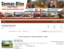 Tablet Screenshot of germanblissused.com